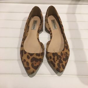 Steve Madden Leopard Flats